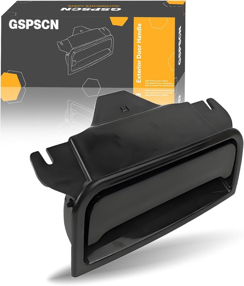 GSPSCN Center Console Latch Black | for 2014-2020 GMC Yukon Sierra 1500 2500 3500 Chevy Silverado Suburban Tahoe Armrest Lid Lock | Center Console Lock Handle OEM# 22792217, 22861304 - Image 1